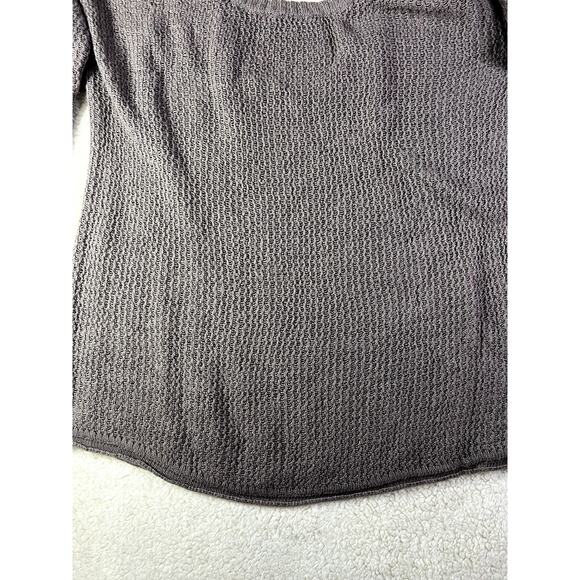 Don't Ask Why Sweater Women's Med/Large Knit Keyhole Back Lagenlook Oversized - Picture 5 of 10